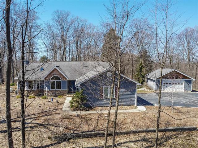 front view picture of 3182 S Candace Lane, Lake Leelanau, MI. 49653