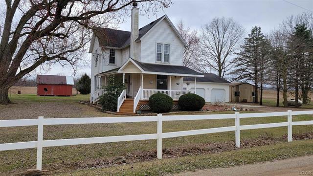 front view picture of 11160 W Ridgeville Road, Morenci, MI. 49256