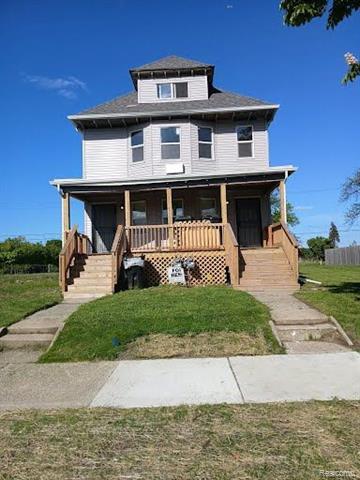 front view picture of 2178 Garland, Detroit, MI. 48214