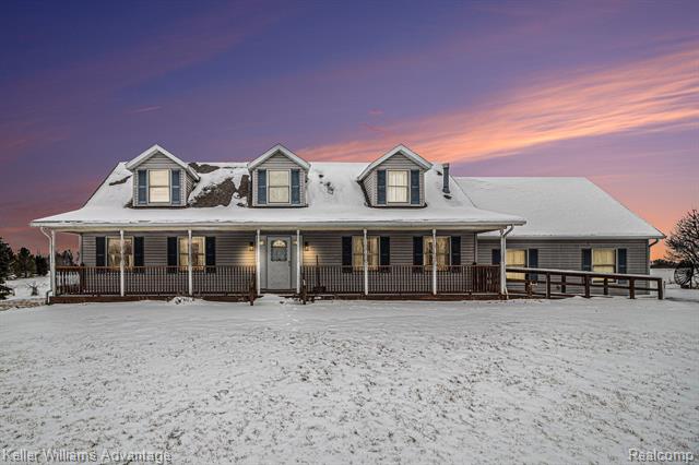 front view picture of 881 N Steinbach Road, Dexter, MI. 48130