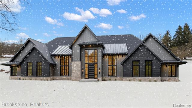 front view picture of 5541 Bordman Road, Dryden, MI. 48428