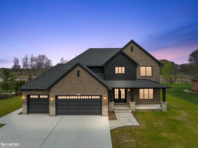 front view picture of 68198 Lake Angela Pointe, Richmond, MI. 48062