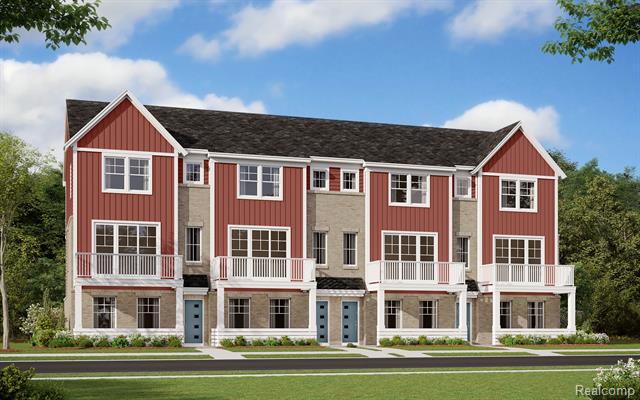front view picture of 29987 Madison Lane, New Hudson, MI. 48165