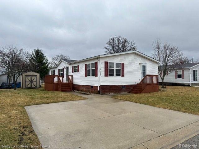 front view picture of 3685 Chestnut Lane, Dryden, MI. 48428