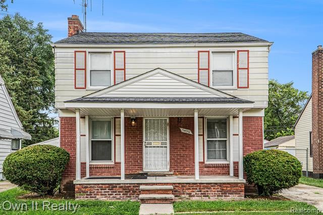 front view picture of 7420 Memorial Avenue, Detroit, MI. 48228