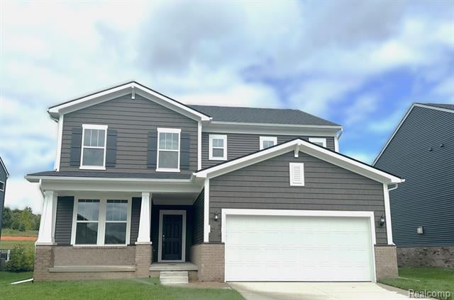 front view picture of 841 Risdon Trail S, Saline, MI. 48176