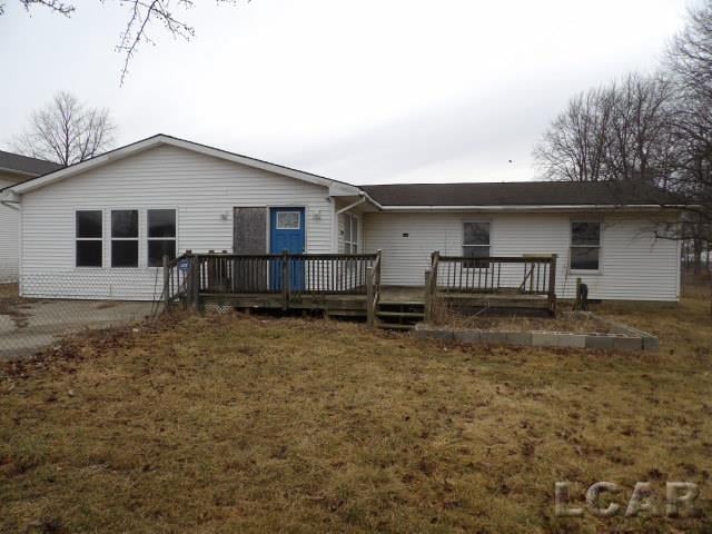 front view picture of 4070 Sharp R Road, Adrian, MI. 49221