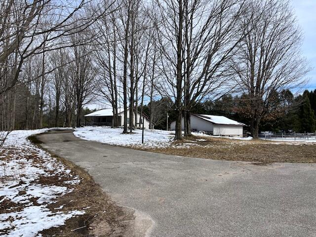 front view picture of 11841 Linderman Road, Bear Lake, MI. 49614