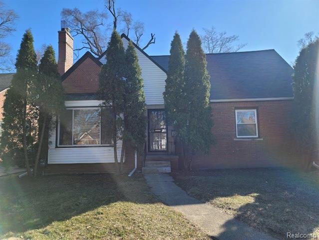 front view picture of 17378 Mendota Street, Detroit, MI. 48221