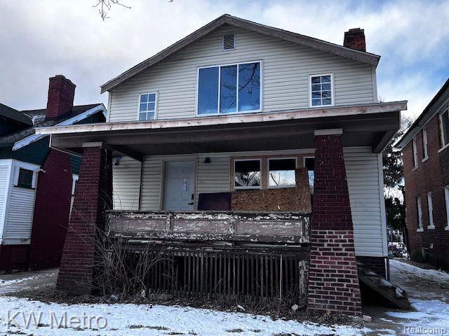 front view picture of 12350 Cloverlawn Street, Detroit, MI. 48204