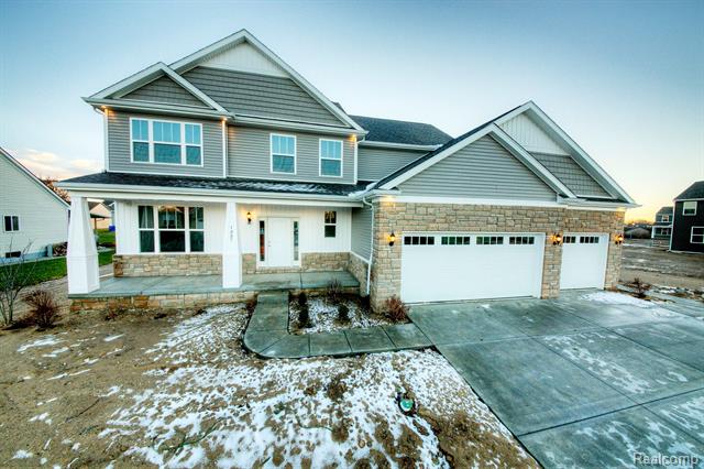 front view picture of 669 Birkdale Dr  (Moh 50), Howell, MI. 48843