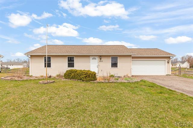 front view picture of 3717 Sutton Road, Tecumseh, MI. 49286