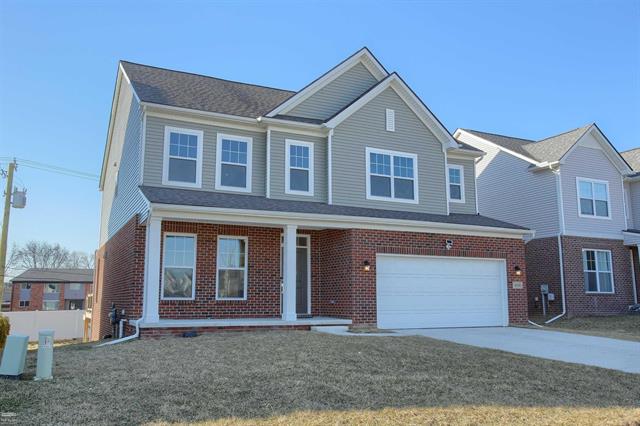 front view picture of 8636 Pioneer Street, Washington, MI. 48094