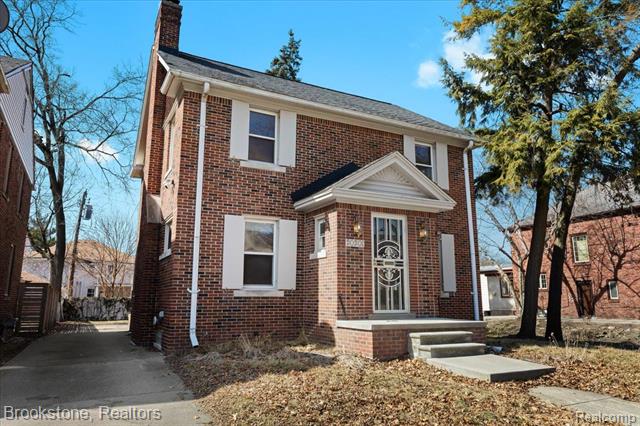 front view picture of 20201 Renfrew Road, Detroit, MI. 48221