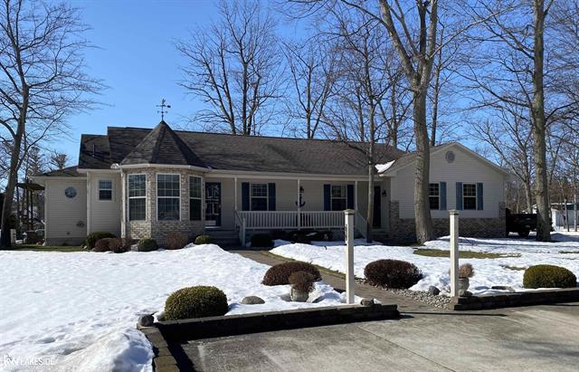 front view picture of 4497 Tom Tom Trail, Pigeon, MI. 48755