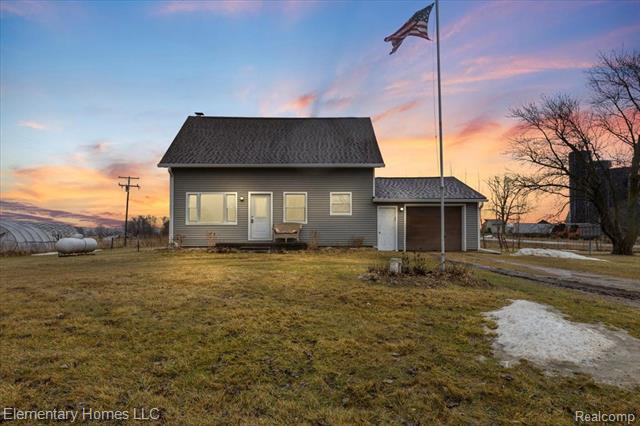 front view picture of 3489 Muir Road, Dryden, MI. 48428