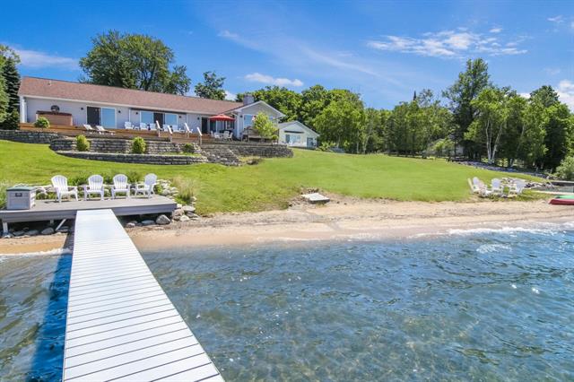 front view picture of 10870 Torchlight Lane, Central Lake, MI. 49622