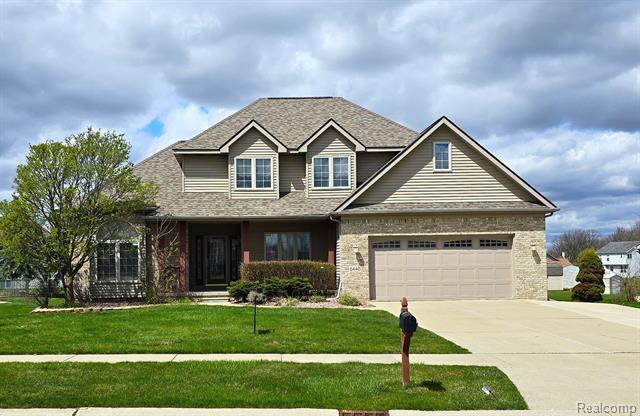 front view picture of 6440 Wailea Drive, Grand Blanc, MI. 48439