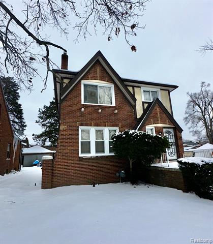 front view picture of 17510 Monica Street, Detroit, MI. 48221