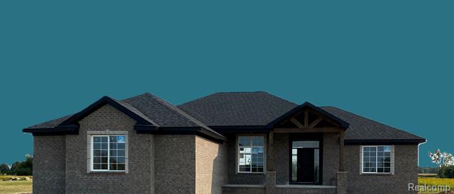 front view picture of 4171 Belle Ridge Drive, Dryden, MI. 48428