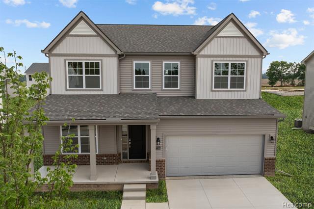 front view picture of 27154 Gallop Way, Saline, MI. 48176