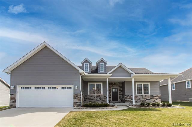 front view picture of 7788 Yorkshire Drive, Almont, MI. 48003