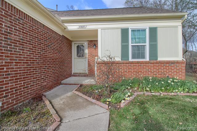 front view picture of 43697 Yorkville, Canton, MI. 48188