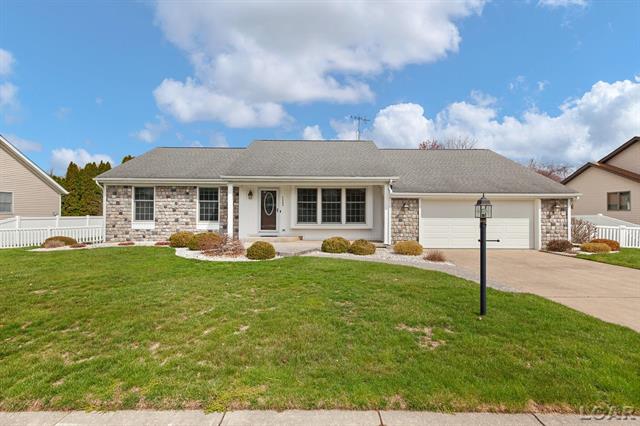 front view picture of 1405 Sauk Trail, Tecumseh, MI. 49286