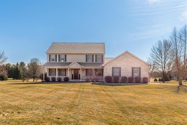 front view picture of 9215 Baron Way, Saline, MI. 48176