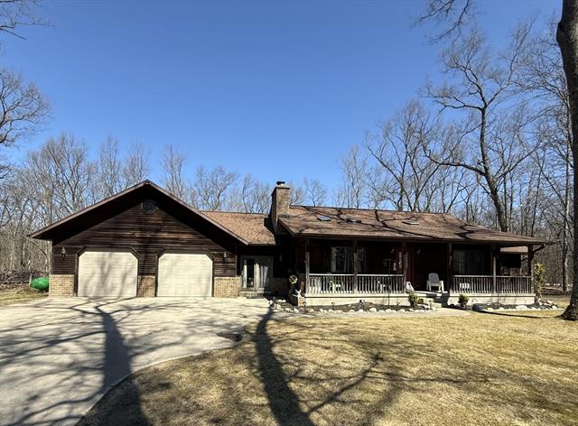 front view picture of 1948 E Hoague Road, Free Soil, MI. 49411