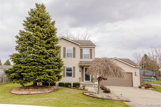 front view picture of 9490 Sandy Hollow Lane, Davison, MI. 48423