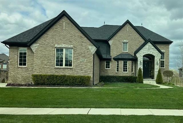 front view picture of 6435 Creekside Drive, Shelby Township, MI. 48316