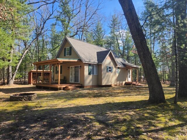 front view picture of 8336 W Central Park Boulevard, Baldwin, MI. 49304
