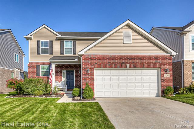 front view picture of 41268 Rugosa Drive, Clinton Township, MI. 48038