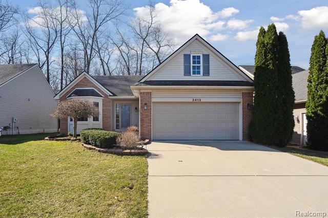 front view picture of 3413 Elmwood Drive, Clio, MI. 48420