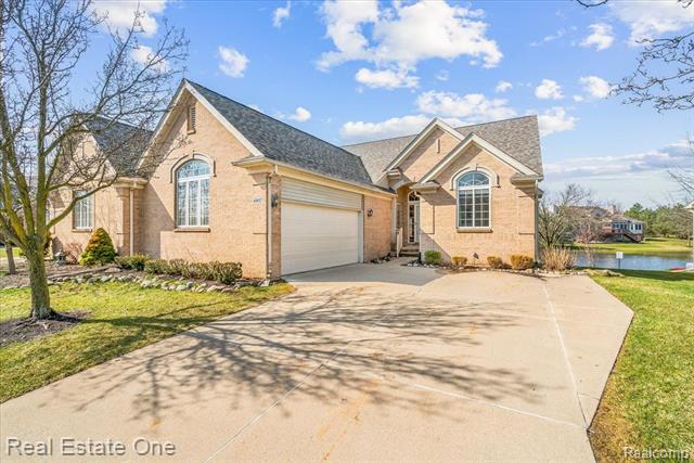 front view picture of 49457 N Glacier, Northville, MI. 48168
