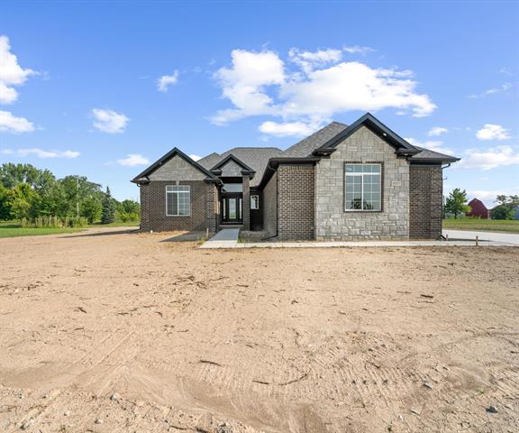 front view picture of 8537 Cobblestone Drive, Newport, MI. 48166
