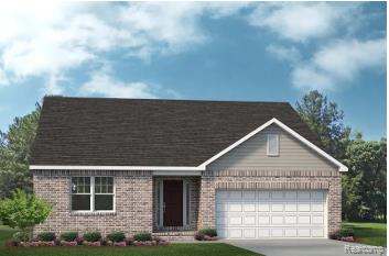 front view picture of 499 Cannonade Loop, Howell, MI. 48843