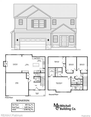front view picture of 13136 Stony Brook Pass, Linden, MI. 48451