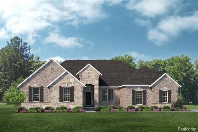 front view picture of 60671 Town Square Street, New Hudson, MI. 48165