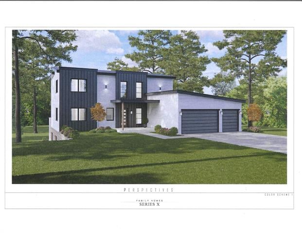 front view picture of 1730 Birchview Drive, Kewadin, MI. 49648