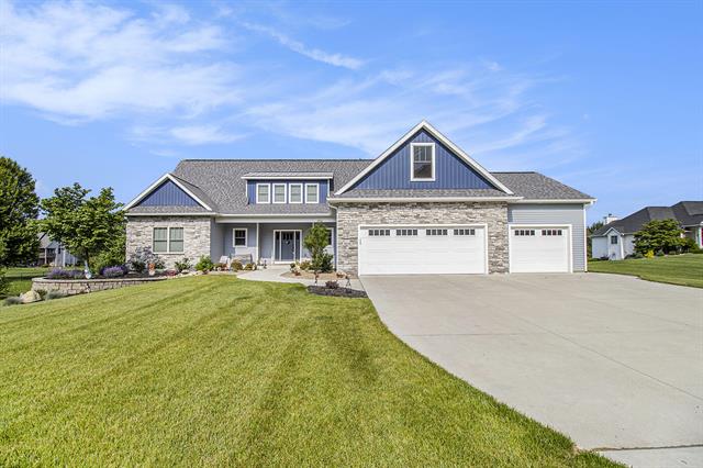 front view picture of 46140 Finch Street, Mattawan, MI. 49071