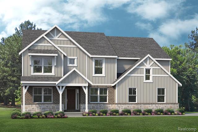front view picture of 13918 Eagles Way Drive, Utica, MI. 48315