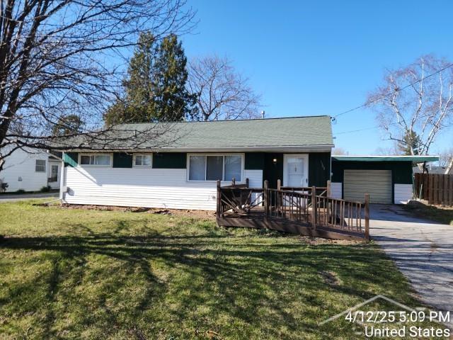 front view picture of 1580 Bel Air Street, Saginaw, MI. 48604