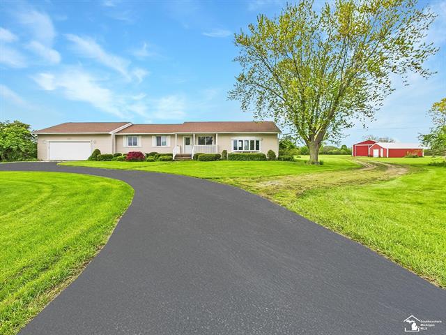 front view picture of 4519 Pointe Aux Peaux Road, Newport, MI. 48166