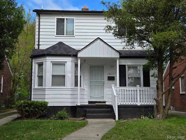 front view picture of 19415 Riopelle Street, Highland Park, MI. 48203
