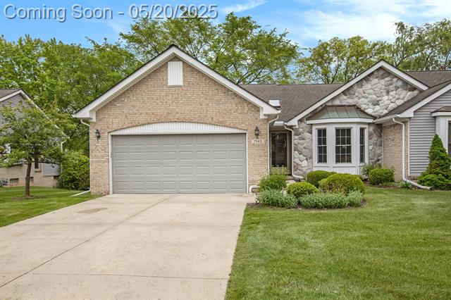 front view picture of 7343 Green Meadow Lane, Canton, MI. 48187