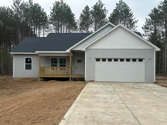 front view picture of 5203 Ne Myers Road, Kalkaska, MI. 49646