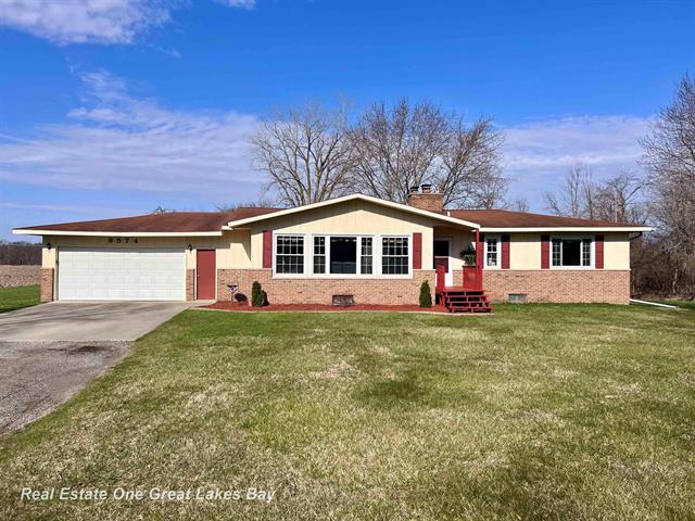 front view picture of 8574 S Raucholz Road, Saint Charles, MI. 48655
