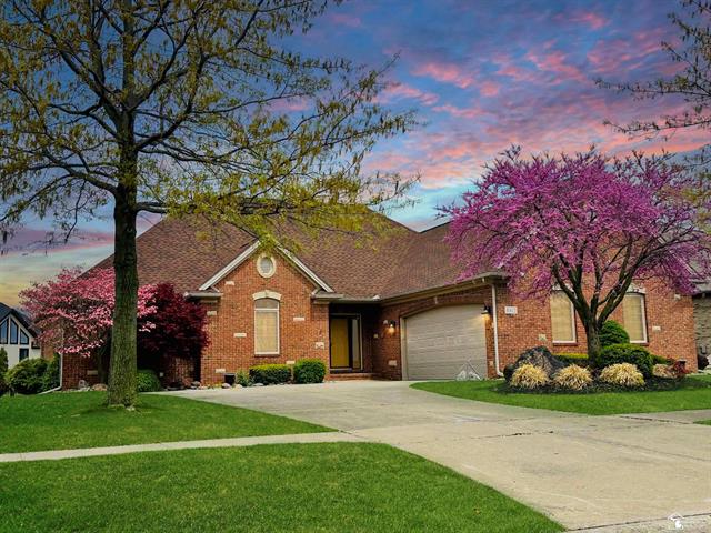 front view picture of 8417 Cobblestone Drive, Newport, MI. 48166